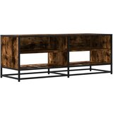 Maison Chic TV omarica - TV stojalo - Televizijska omarica dimljeni hrast 120,5x40x46 cm inženirski les, (21700322) Cene