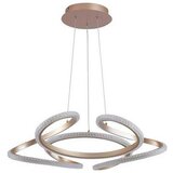Searchlight 66110CP - led luster na sajli doodle, prigušiva, LED/40W/230V, mesing Cene