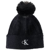 Calvin Klein Jeans Kape FUZ?ZY RIB POMPOM BEANIE LV04F8113G Črna Cene