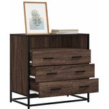 vidaXL Ormar s ladicama smeđi hrast 70x41x70 cm izrađeno drvo Cijene