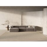 Cosmopolitan Design Rjava kotna sedežna garnitura (levi kot/z ležalnikom) Bergano – | Shoptok.si