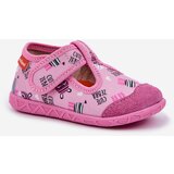 Boto Befado Ballerina Slippers With Bear 209P038 Grey-Pink Cene