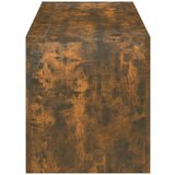 TV ormarić s LED svjetlima boja dimljenog hrasta 120x35x40 cm | shoptok.hr