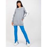 RUE PARIS Tunic-RV-TU-8231.78P-Grey