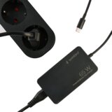 AC ADAPTER univerzalni za notebok GEMBIRD 65W PowerDelivery GaN USB, Type-C fast charger, blk, NPA--PDQC65-01 | Eponuda.ba