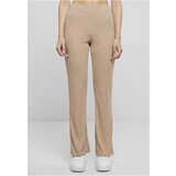 Urban Classics Women's ribbed trousers beige | Shoptok.si