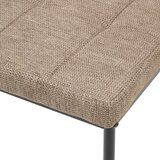 MID.YOU STOL, kovina, tekstil rjava, črna | Shoptok.si