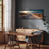  Slika - Sunset Path 150x50 U crnom drvenom okviru | shoptok.hr