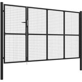  Vrtna vrata Čelik 350x150 cm Antracit | Eponuda.ba