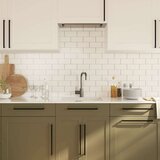  Ručke za ormarić 10 kom crne 320 mm od nehrđajućeg čelika | shoptok.hr
