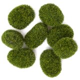  Dekorativno kamenje pokriveno mahovinom 8 kom (Kuglice od) | ePonuda.com