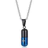IZMAEL Ogrlica PI-22811 - Crna / Plava | shoptok.hr