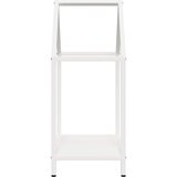  Stalak za drva bijeli 40x25x60 cm hladno valjani čelik | shoptok.hr