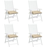  Jastuci za palete 4 kom bež 50 x 50 x 7 cm od tkanine Oxford | Eponuda.com