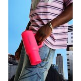 waterdrop Explorer Tumbler lonček iz nerjavečega jekla s slamico (omejena izdaja) Neon Pink 1100 ml | Shoptok.si