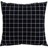  Jastučići za raspršenje Kockasto 4 pcs Crna Karirana 40 x 40 cm | shoptok.hr