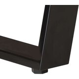 vidaXL Pisalna miza 110x50x75 cm trden akacijev les z naravnimi robovi | Shoptok.si