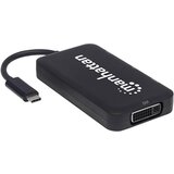 Manhattan 152600 USB adapter [1x moški konektor USB-C - 1x ženski konektor DVI, 24 + 5 polov, ženski konektor DisplayPort, ženski konektor HDMI, žensk, (20430102) Cene