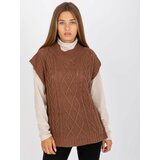Sublevel Vest-D90027W90785B2-brown | Shoptok.si