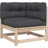  5-dijelni set vrtnih sofa od masivne borovine s jastucima | shoptok.hr