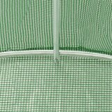  Staklenik s čeličnim okvirom zeleni 120 m² 24 x 5 x 2,3 m | shoptok.hr