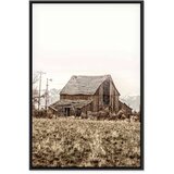 Slika - Abandoned Ranch (1 Part) Vertical 40x60 U crnom drvenom okviru | shoptok.hr