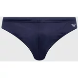 Emporio Armani Underwear Kopalne hlače mornarsko modra barva