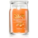 Yankee Candle Farm Fresh Peach dišeča sveča Signature 567 g | Shoptok.si