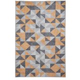 Think Rugs Oker rumeno-siva pralna preproga 76x150 cm Coral Yellow&Grey – | Shoptok.si