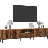 TV ormarić s ladicom boja drva 200x25x44 cm konstruirano drvo | shoptok.hr