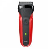Braun brijac 300 black/red