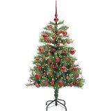  Umjetno božićno drvce S LED lampica Zelena 150 cm PVC i metal | Eponuda.com