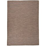 Furnova Zunanja preproga ploščato tkanje 160x230 cm rjava, (21930809) | Shoptok.si