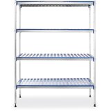 Hendi Aluminijumski stalak za odlaganje, 1280x405x(H)1685mm | Eponuda.com