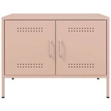 vidaXL TV ormarić ružičasti 68 x 39 x 50,5 cm čelični | shoptok.hr