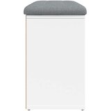 vidaXL klupa za cipele bijela 82 x 32 x 50 cm od konstruiranog drva | shoptok.hr