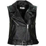 Only Usnjene jakne & Sintetične jakne ONLVERA FAUX LEATHER WAISTCOAT Črna Cene