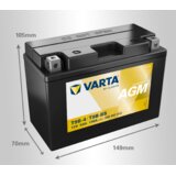 Varta akumulator powersports agm YT9B-BS, 12V, 8Ah, l+ | Eponuda.com