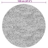  Tepih HUARTE kratkih vlakana mekani i perivi zeleni Ø 120 cm | shoptok.hr