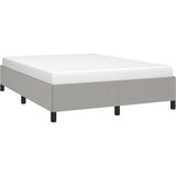  Okvir za krevet bez madraca svjetlosivi 140x200 cm od tkanine | Eponuda.com