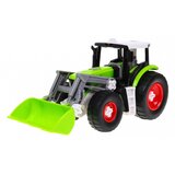 Traktor za sastavljanje za djecu, sa prikolicom i korpom - zeleni | Shoptok.si
