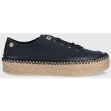 Tommy Hilfiger Espadrile boja: tamno plava, s platformom | shoptok.hr