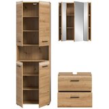 MID.YOU Kopalnica Ice, Barva Hrasta, 3-Delna | Shoptok.si