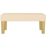  Klupa krem 70 x 30 x 30 cm od tkanine | shoptok.hr