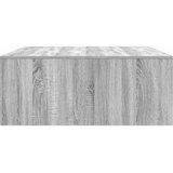  Stol za kavu s ladicama sivog sonome 100x100x40 cm | Eponuda.com
