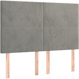  Okvir za krevet bez madraca svjetlosivi 140x200 cm baršunasti | shoptok.hr