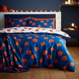 Catherine Lansfield Plava/narančasta deka s motivom noći vještiva od mikropliša 130x170 cm Halloween Pumpkins – | shoptok.hr