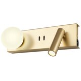  Redo 01-4661 - LED zidno svetlo NORMA LED/5W/230V + LED/3W CRI 90 USB zlatna | Eponuda.com