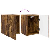  Set TV komoda Zidne 3 pcs Dimljeni hrast Konstruirano drvo | shoptok.hr