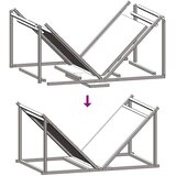  Stalak za drva crni 70x43x34,5 cm hladno valjani čelik | shoptok.hr